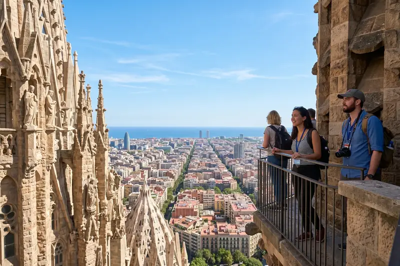 Barcelona: Sagrada Familia Guided Tour with Towers Access